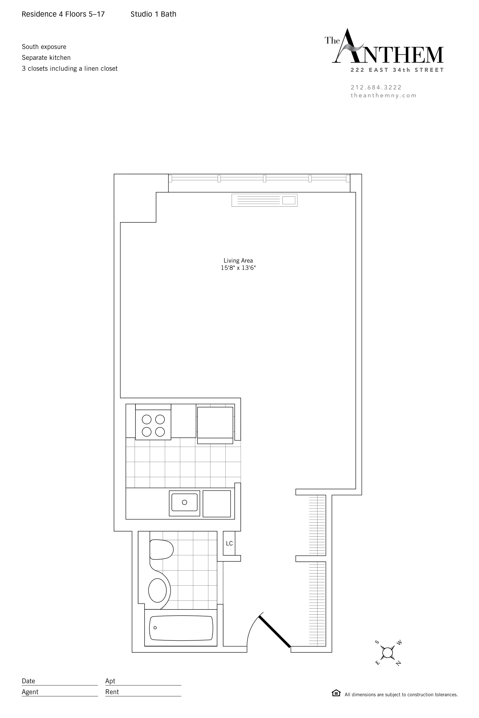 Floor plan — Residence 1404