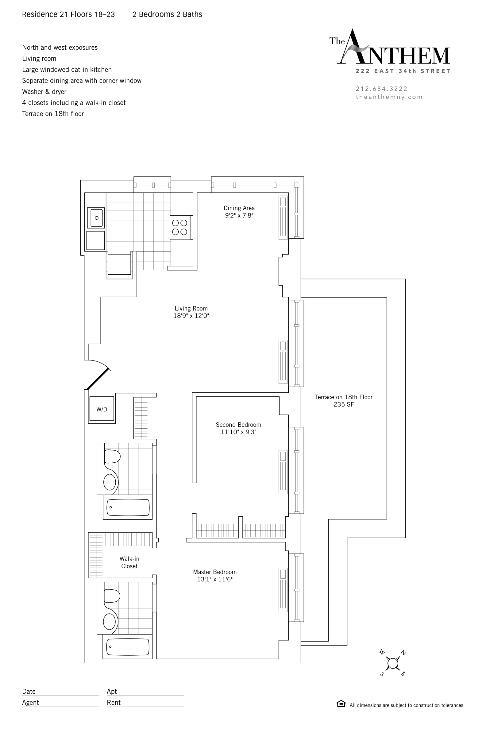Floor plan — Residence 2021