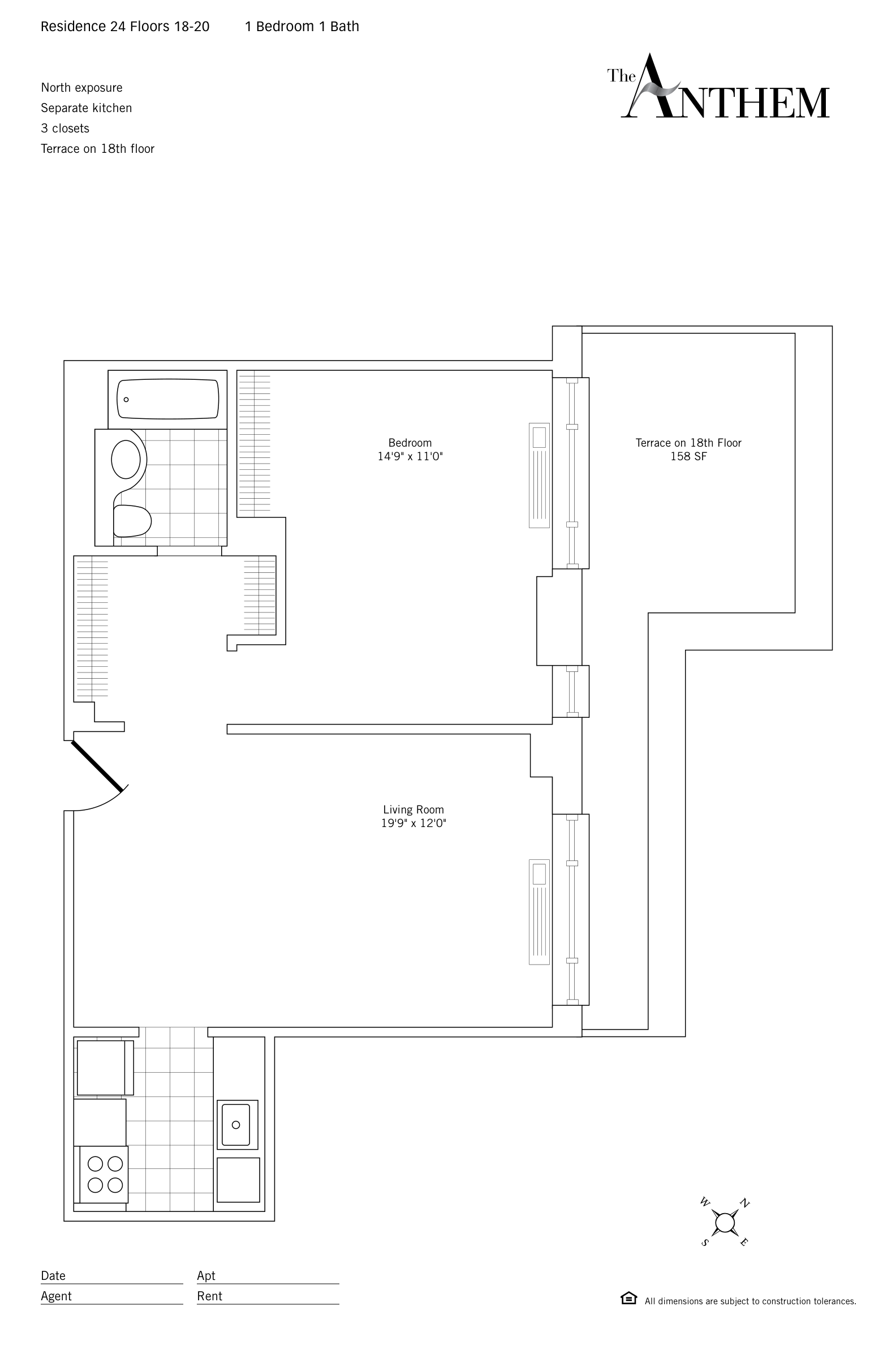 Floor plan — Residence 2024