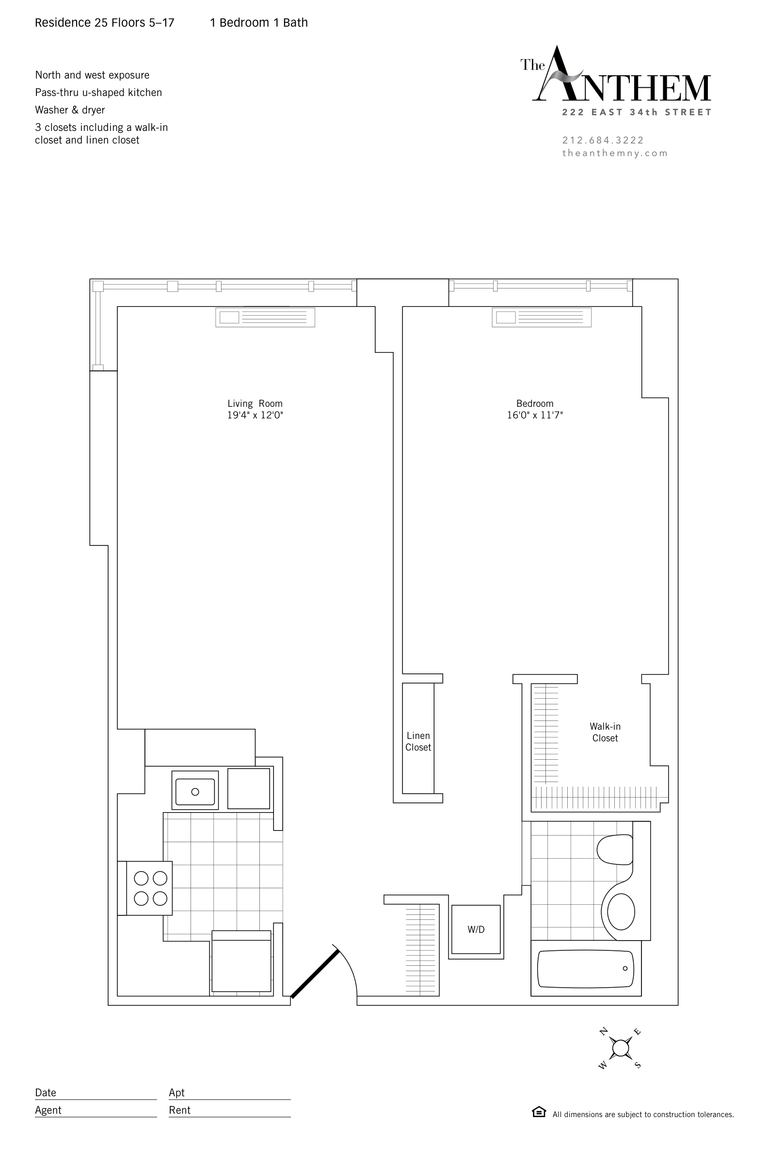 Floor plan — Residence 1125