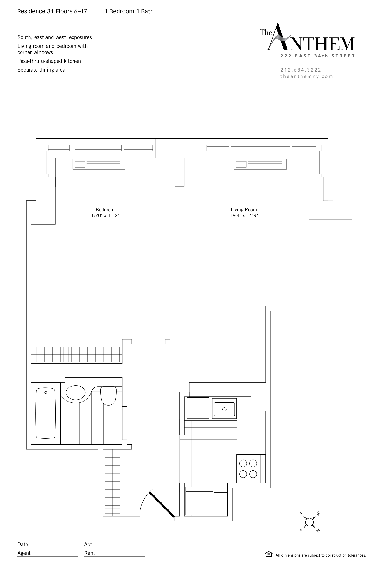 Floor plan — Residence 1131